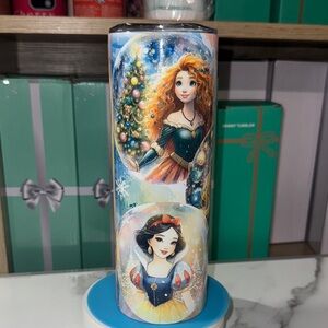 20oz Disney Princess Snow Globe Tumbler